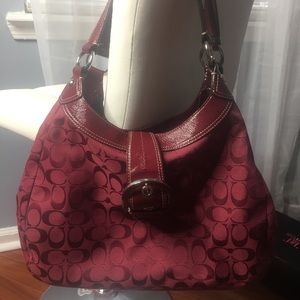 Coach Large Hobo Purse & Wallet